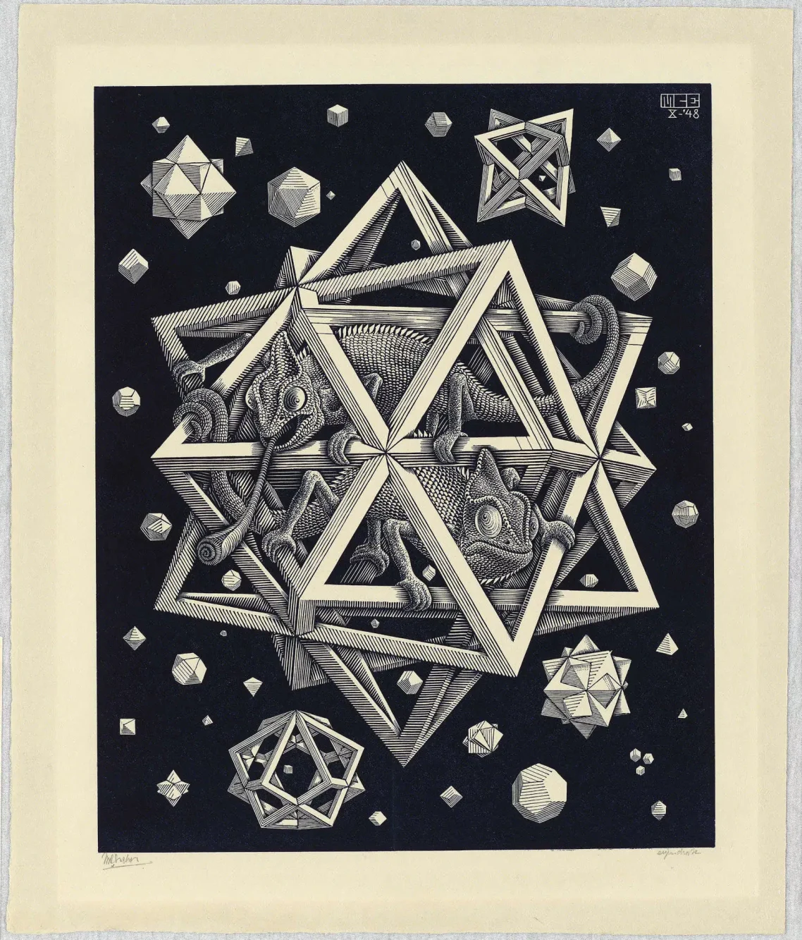 Escher-stars