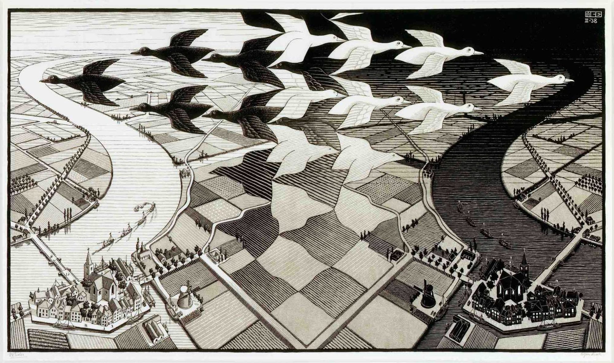 Escher-exhibition-Padova-2026-Day-and-Night