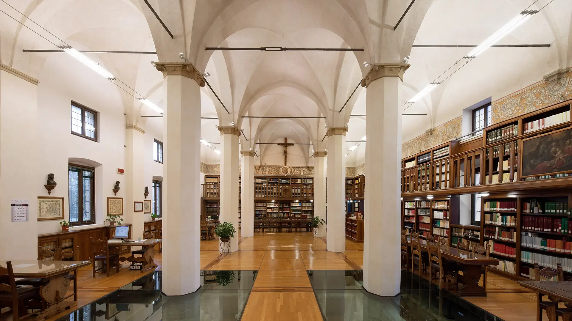 Basilica-di-Santa-Giustina-library