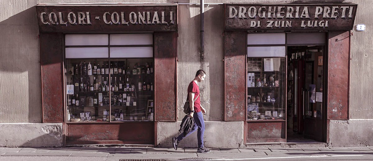 The historic shop Drogheria Preti