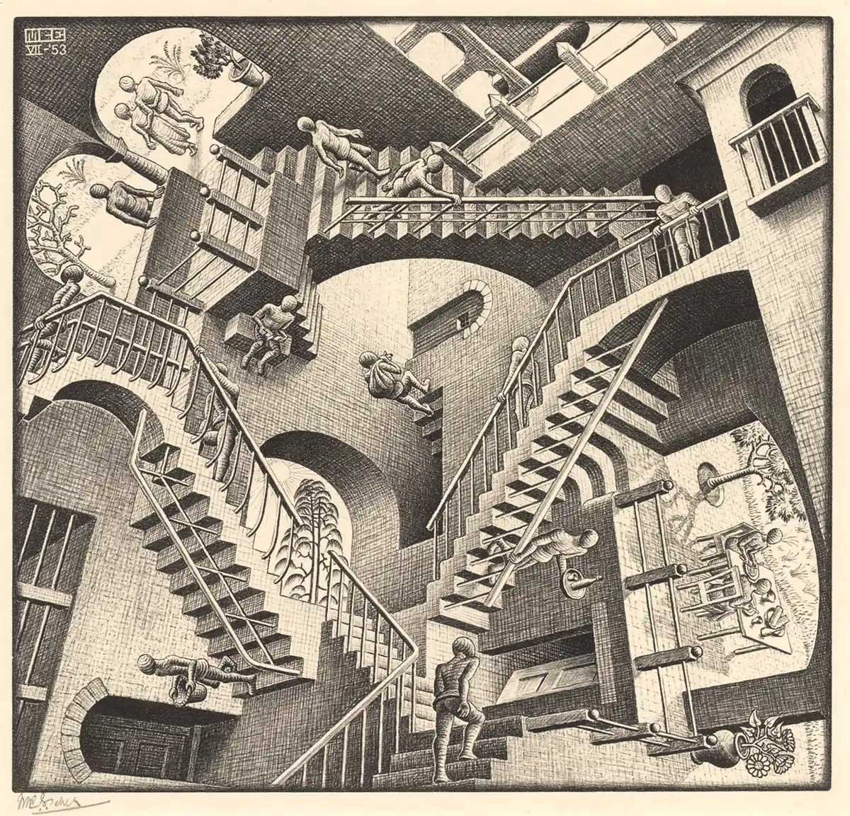 Escher-Relativity