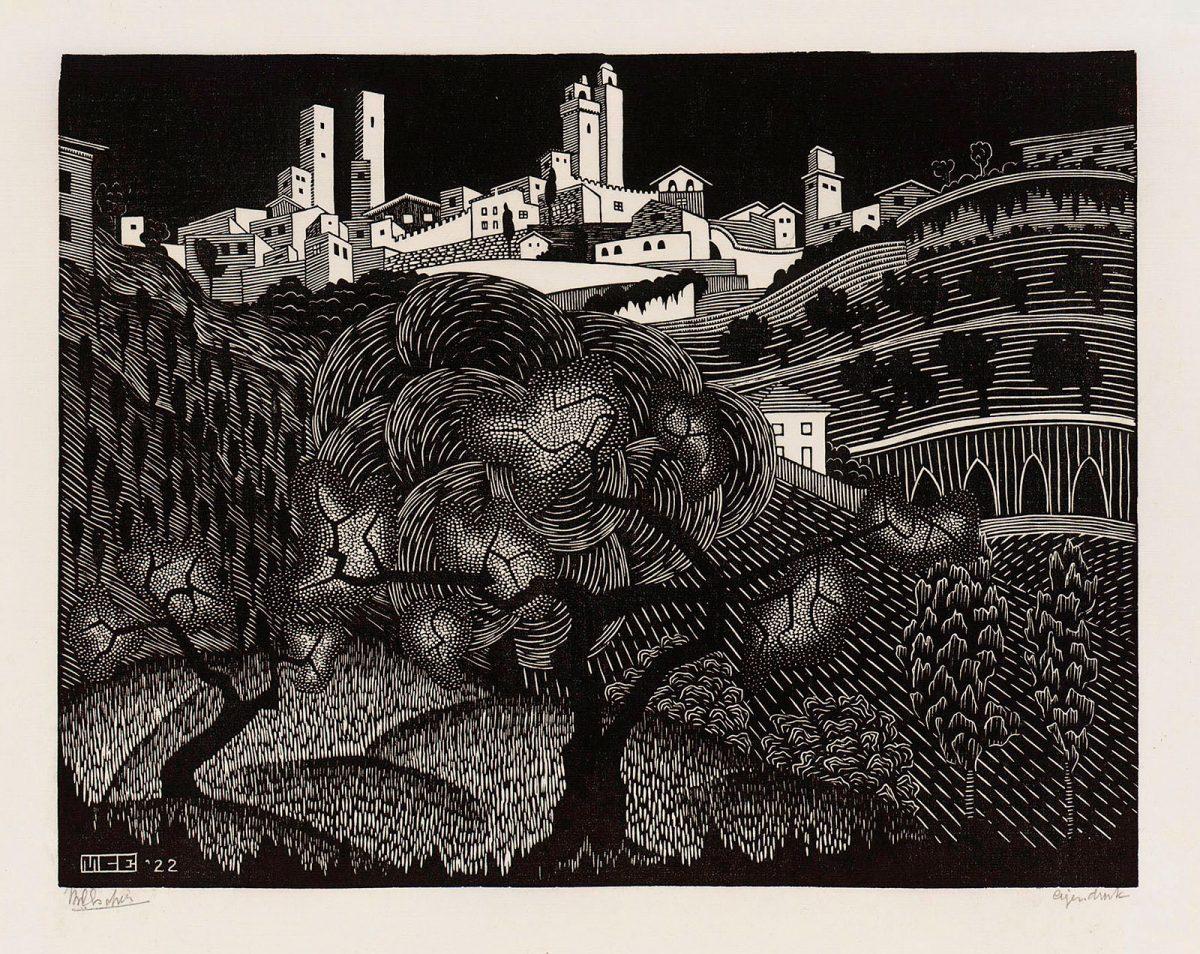 Escher-San-Gimignano