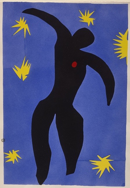 Henri-Matisse-Jazz-plate-8-Icaus-exhibited-at-the-exhibition-Matisse-Picasso-Modigliani-Mirò