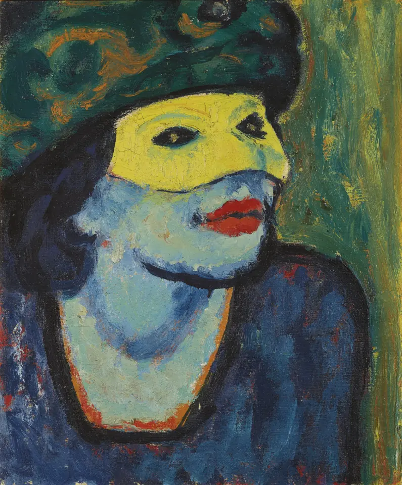 Max Pechstein, 1910: The Yellow Mask