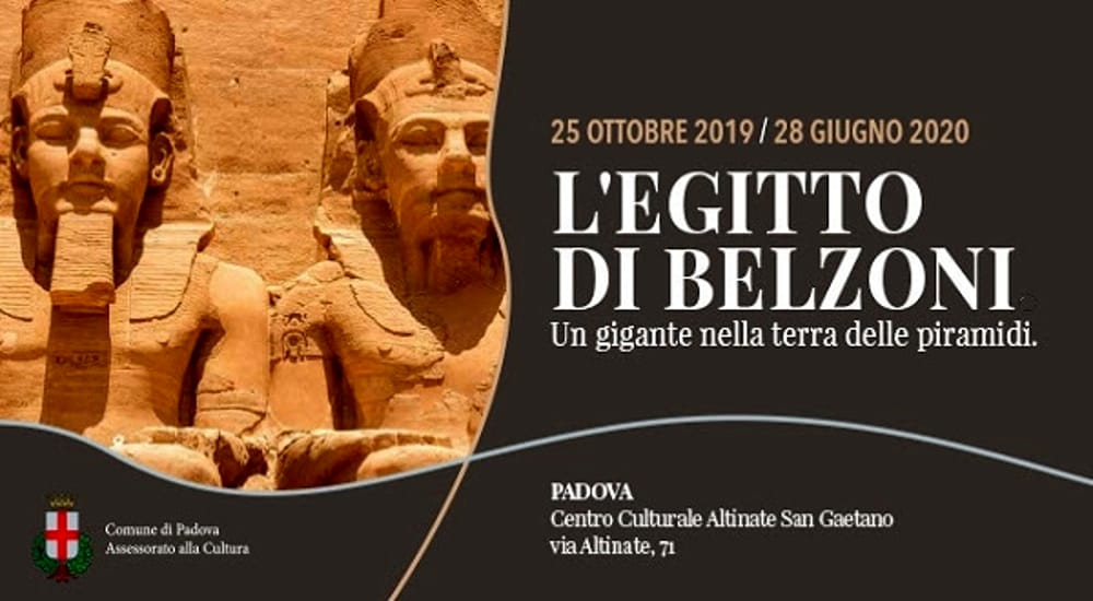 Egitto Belzoni Padova mostra