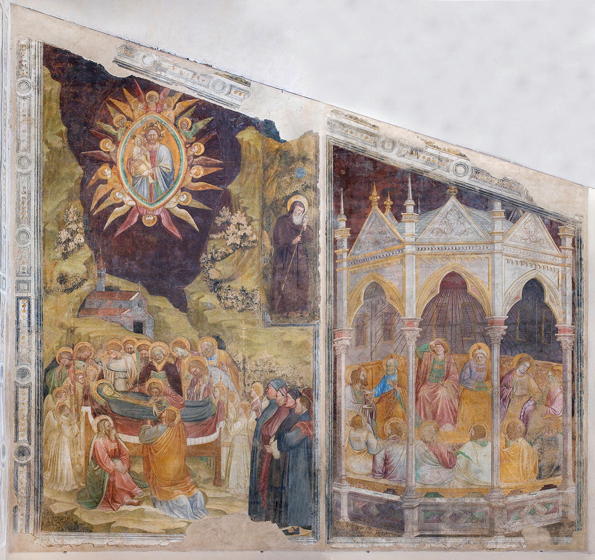 Affreschi-Pentecoste-e-Funerali-Maria