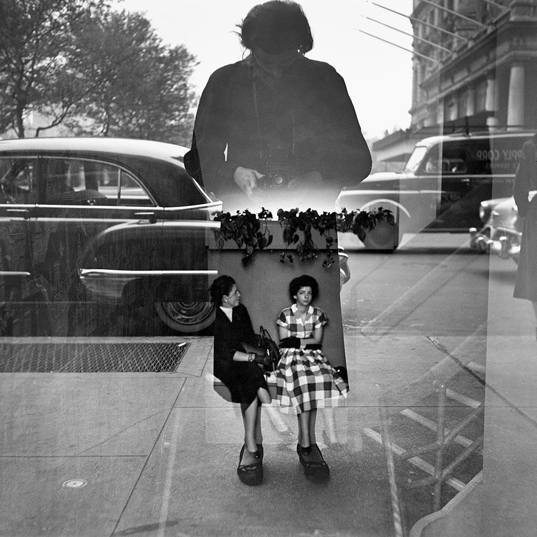 Vivian-Maier-exhibition-padova-Self-Portrait-1954