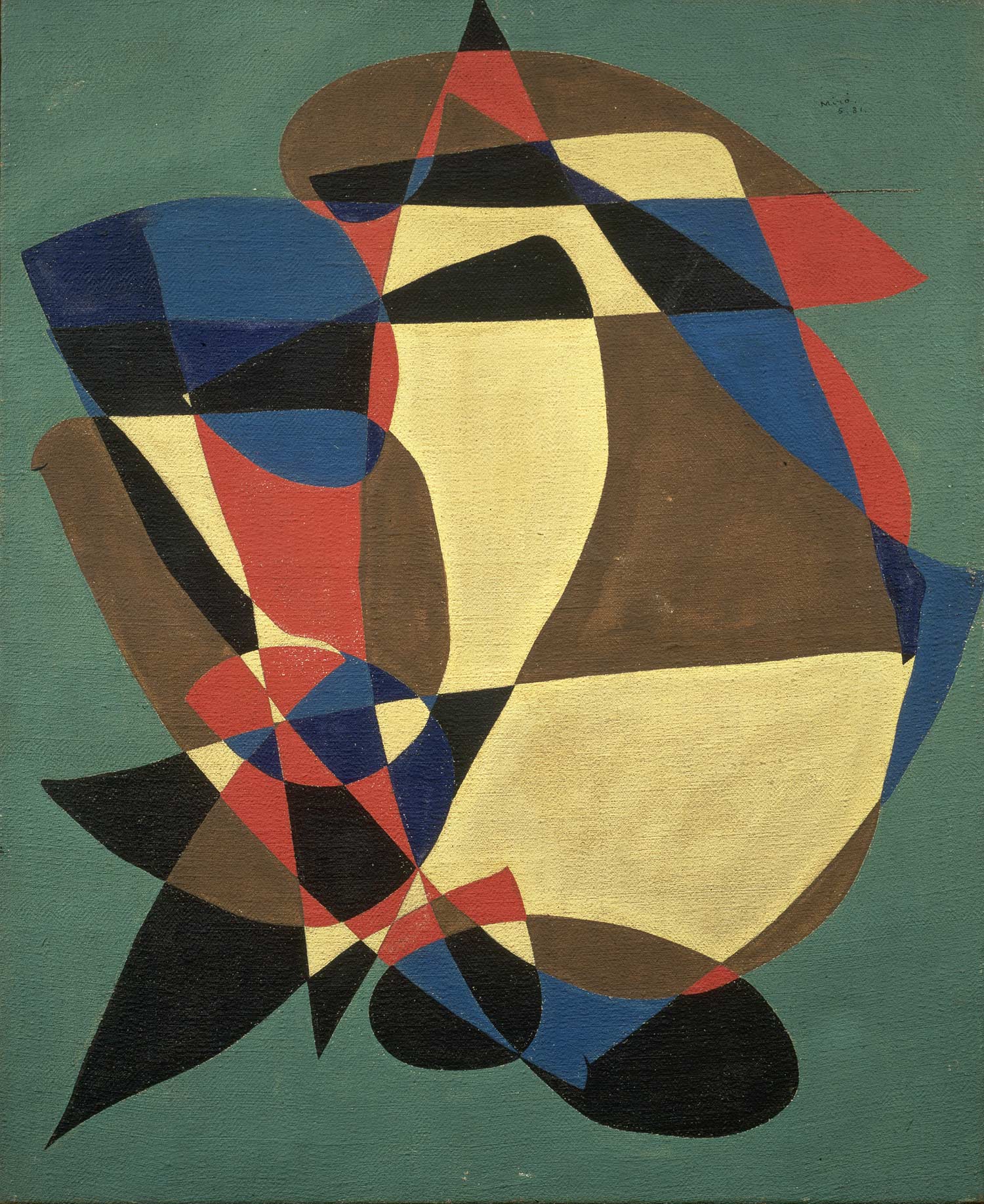 padova-modigliani-exhibition-joan-miro-Head-of-a-Great-Musician-1931