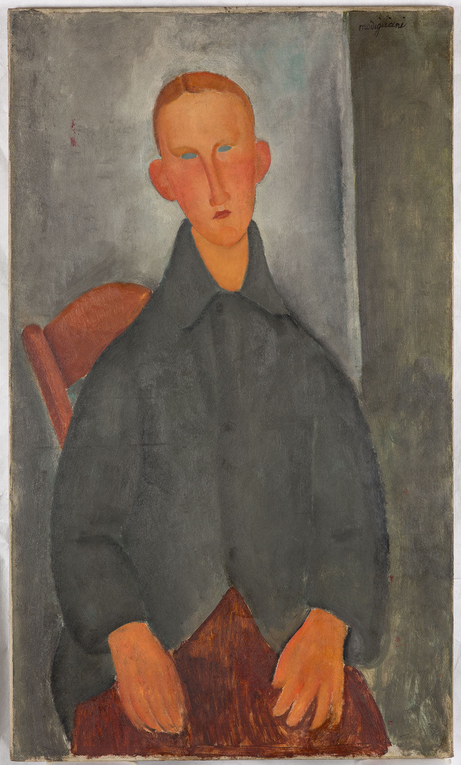 padova-modigliani-exhibition-Boy-with-red-hair-1919